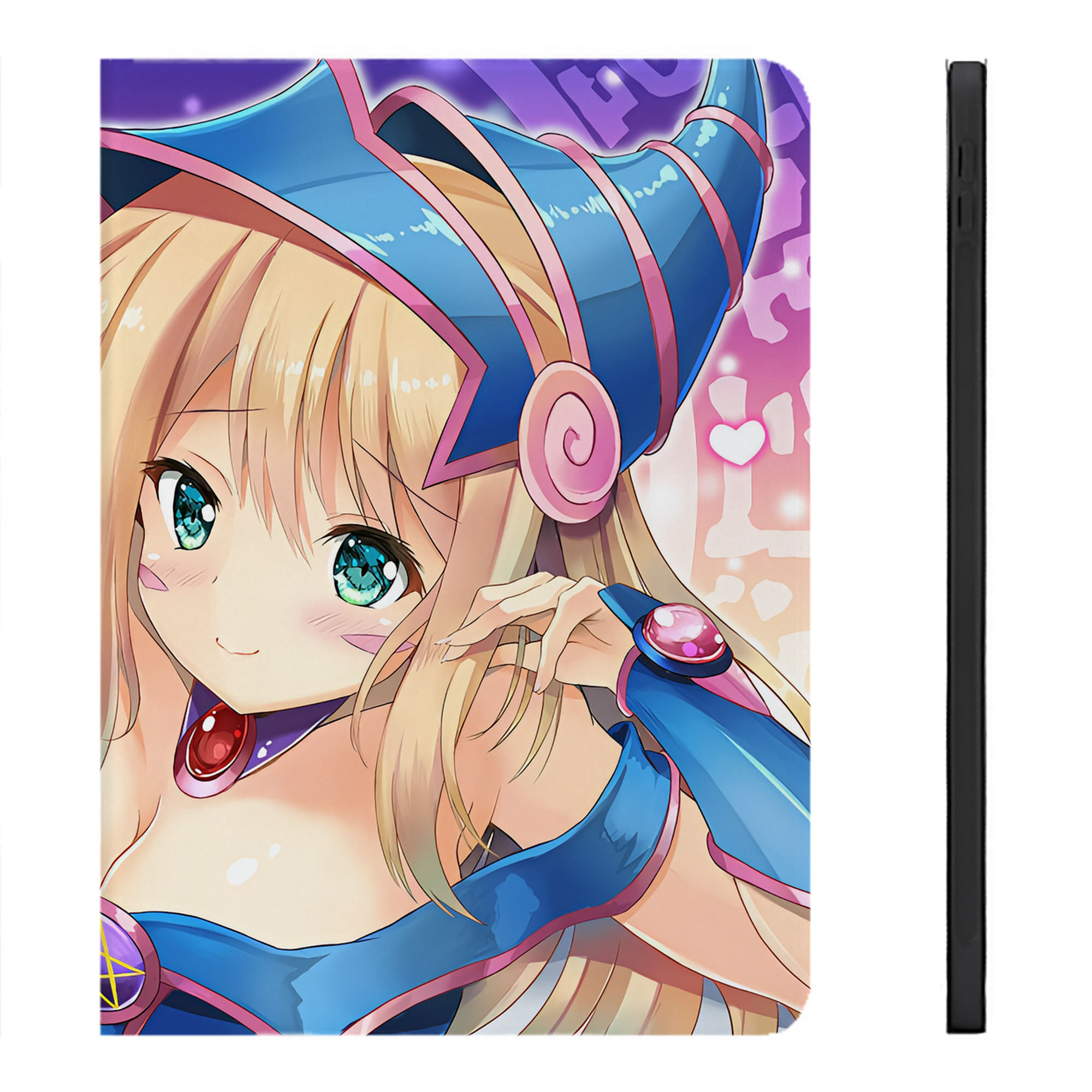 （画像用） 遊☆戯☆王 Yu-Gi-Oh! IPadケース ペンホルダー付き ブックスタイルデザイン
